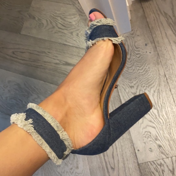 Schutz pumps 37.5 denim - Picture 3 of 7